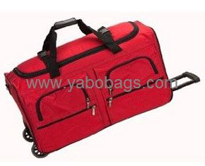 Personalized Rolling Duffle Bag