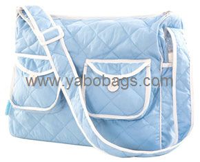 Blue mommy bag