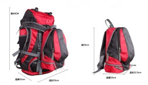 hiking backpack hand luggage